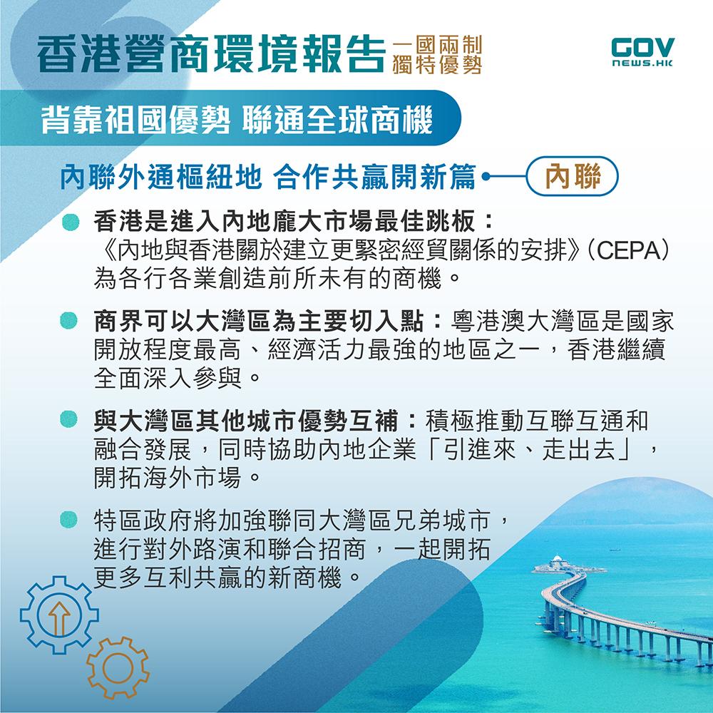 香港營商環境報告|一國兩制 獨特優勢(添馬台)