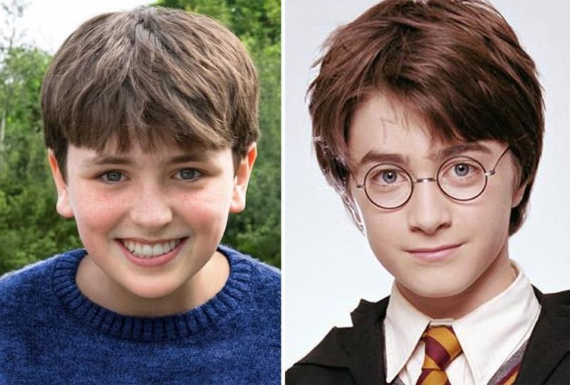 Dominic McLaughli飾演哈利波特。