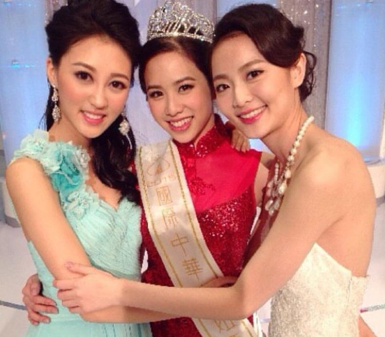 Katherine是港姐又是港大高材生,智慧與美貌並重。