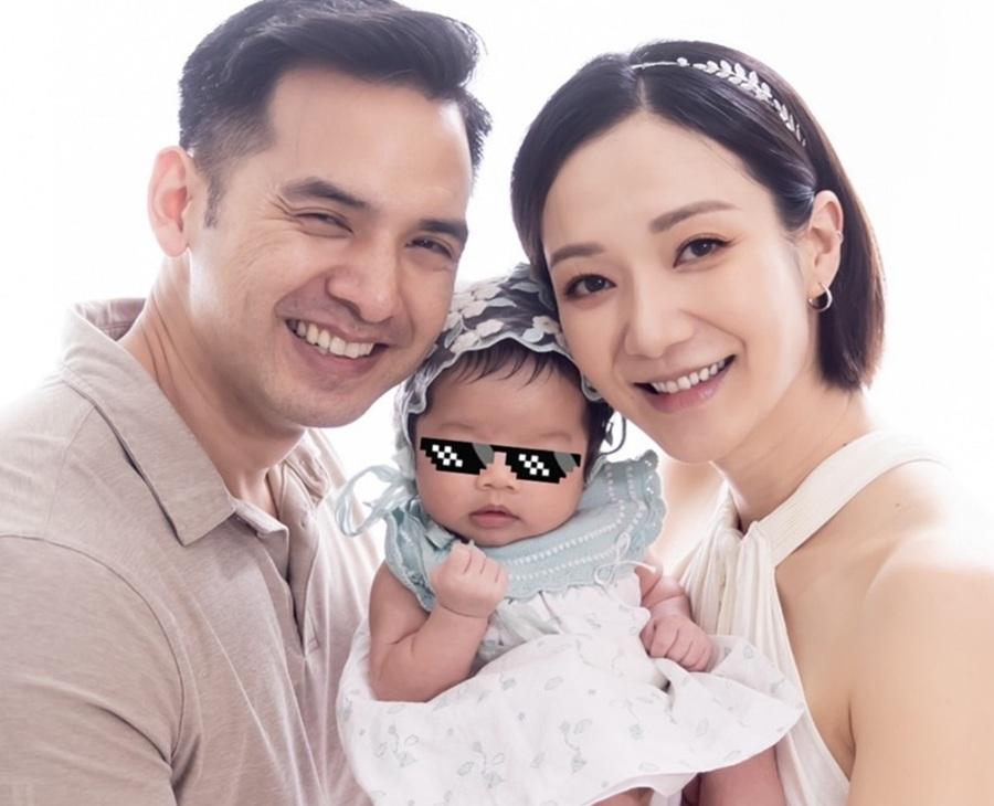王君馨與老公Daniel Chang今年5月迎來新成Audrey。