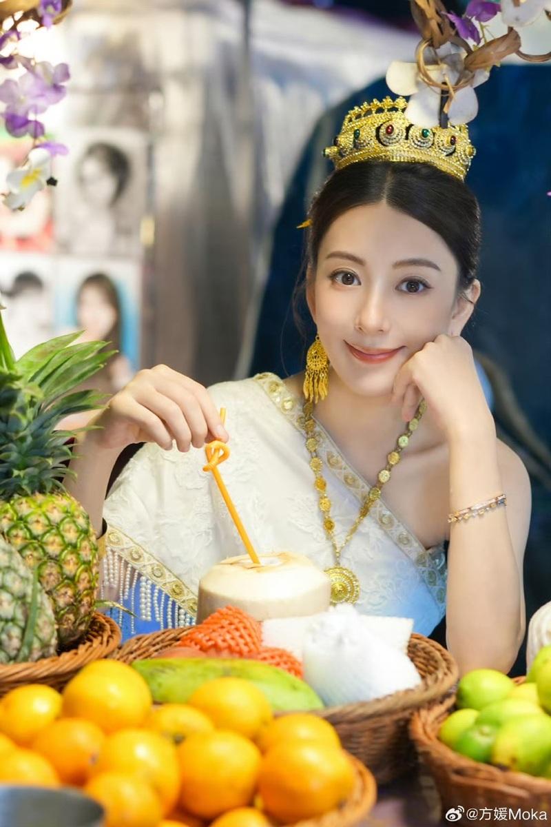 西雙版納旅行穿民族服,好有氣質。