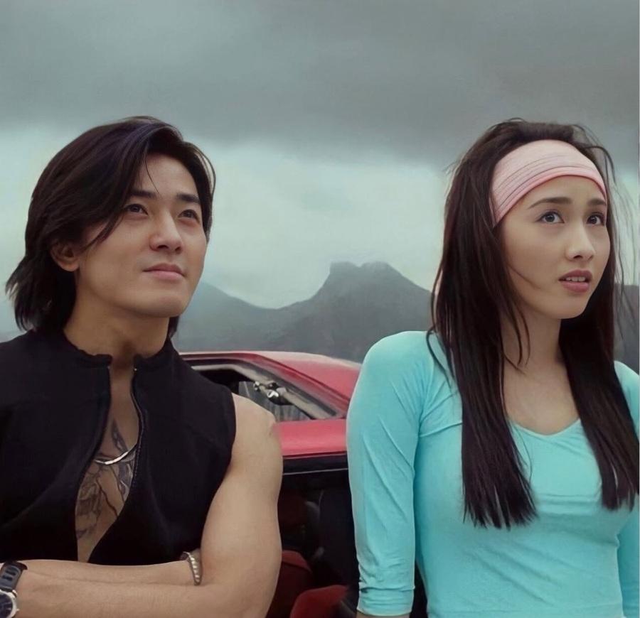 浩南與細細粒簡直是港產片的經典情侶。