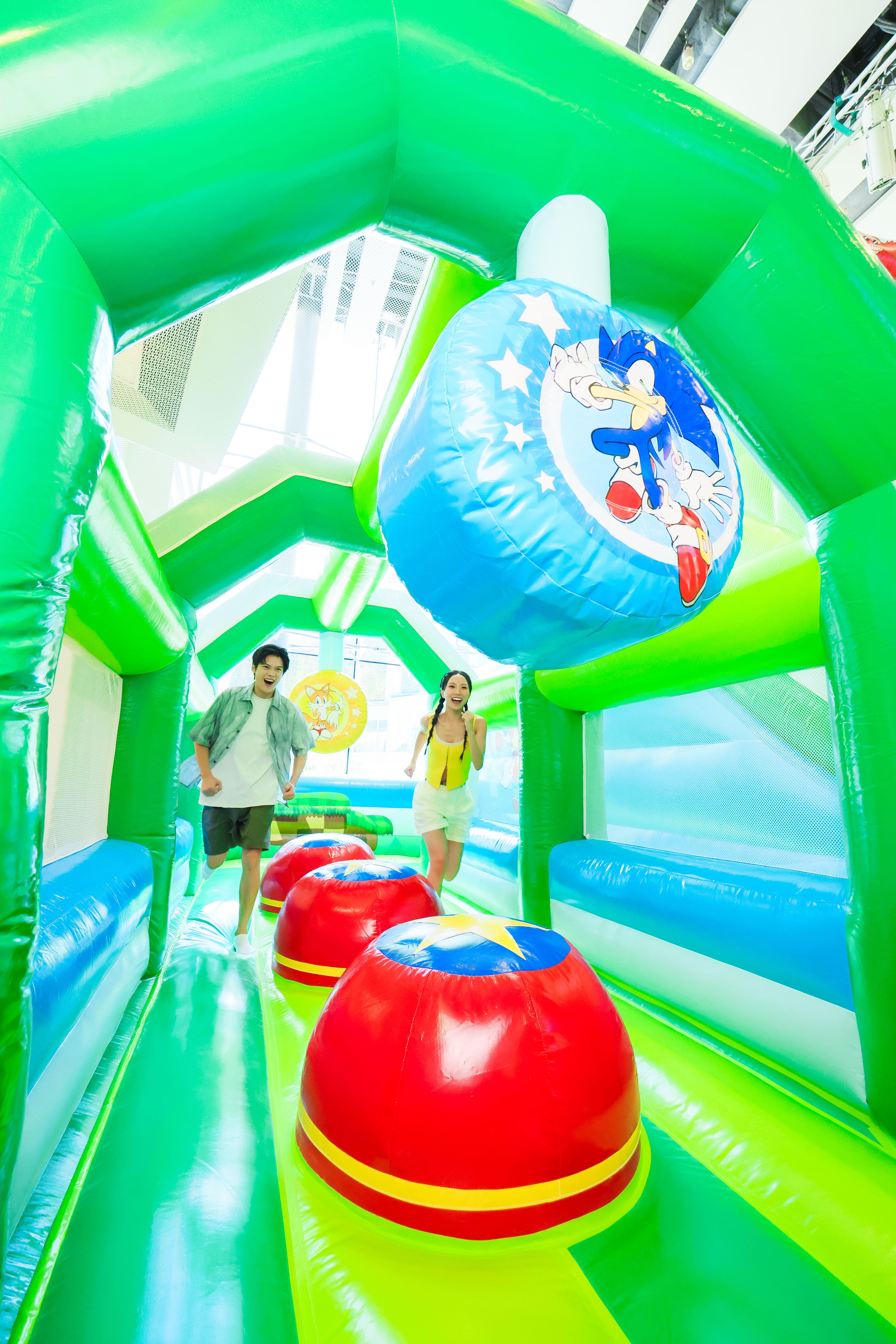 3大超音鼠主題彈床