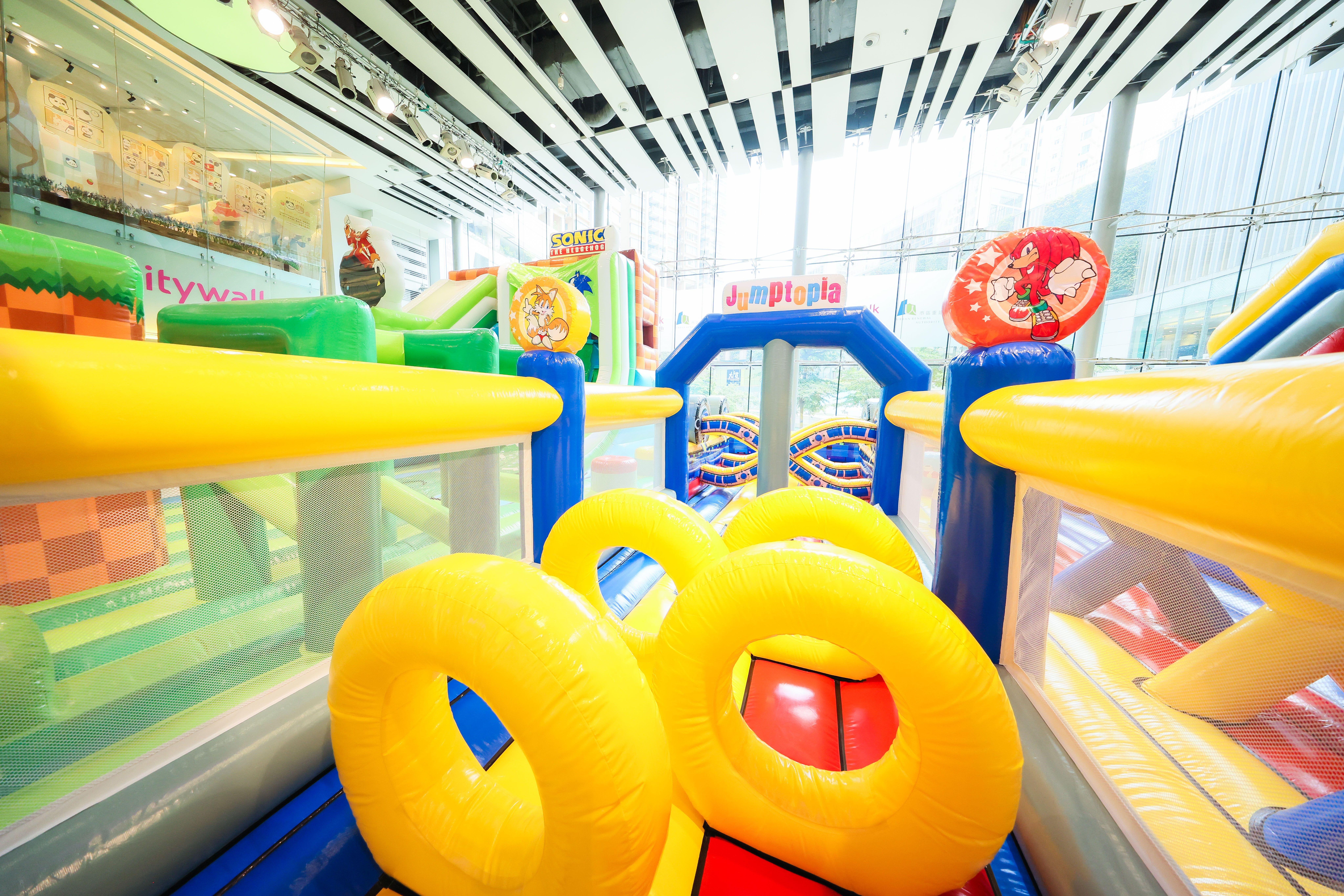 3大超音鼠主題彈床