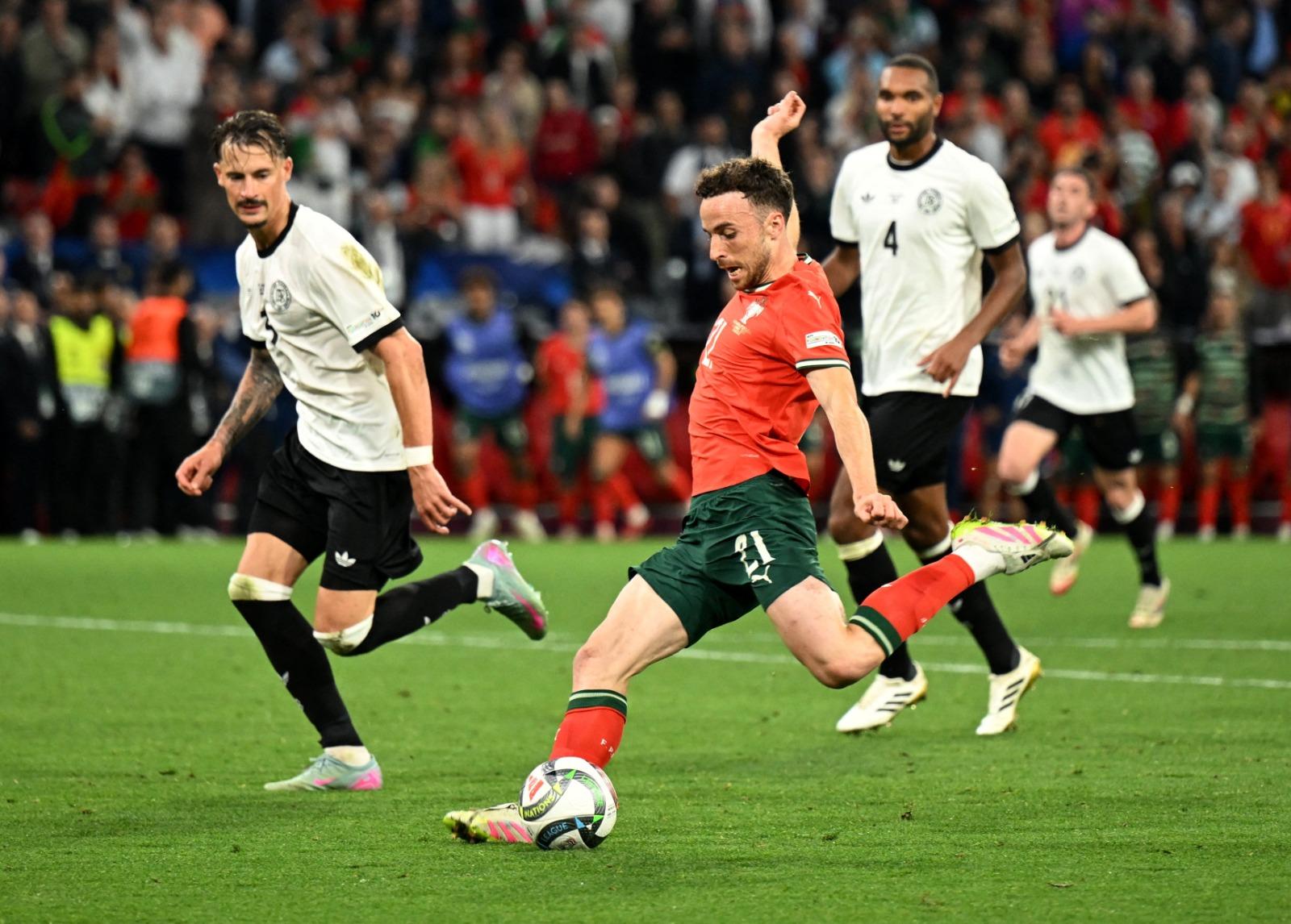 迪亞高祖達(Diogo Jota)為葡萄牙贏得2屆歐國聯冠軍。(資料圖片)