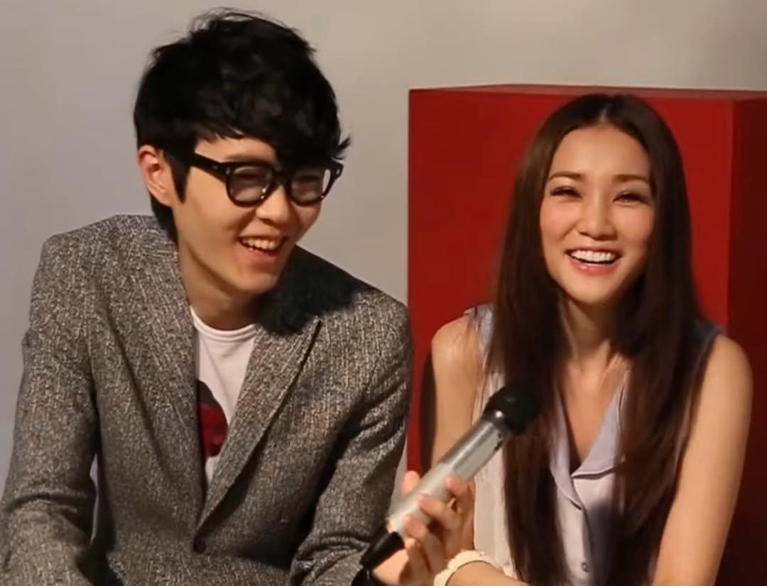 謝安琪在方大同生忌當天發文悼念,po兩人昔日開心合照。