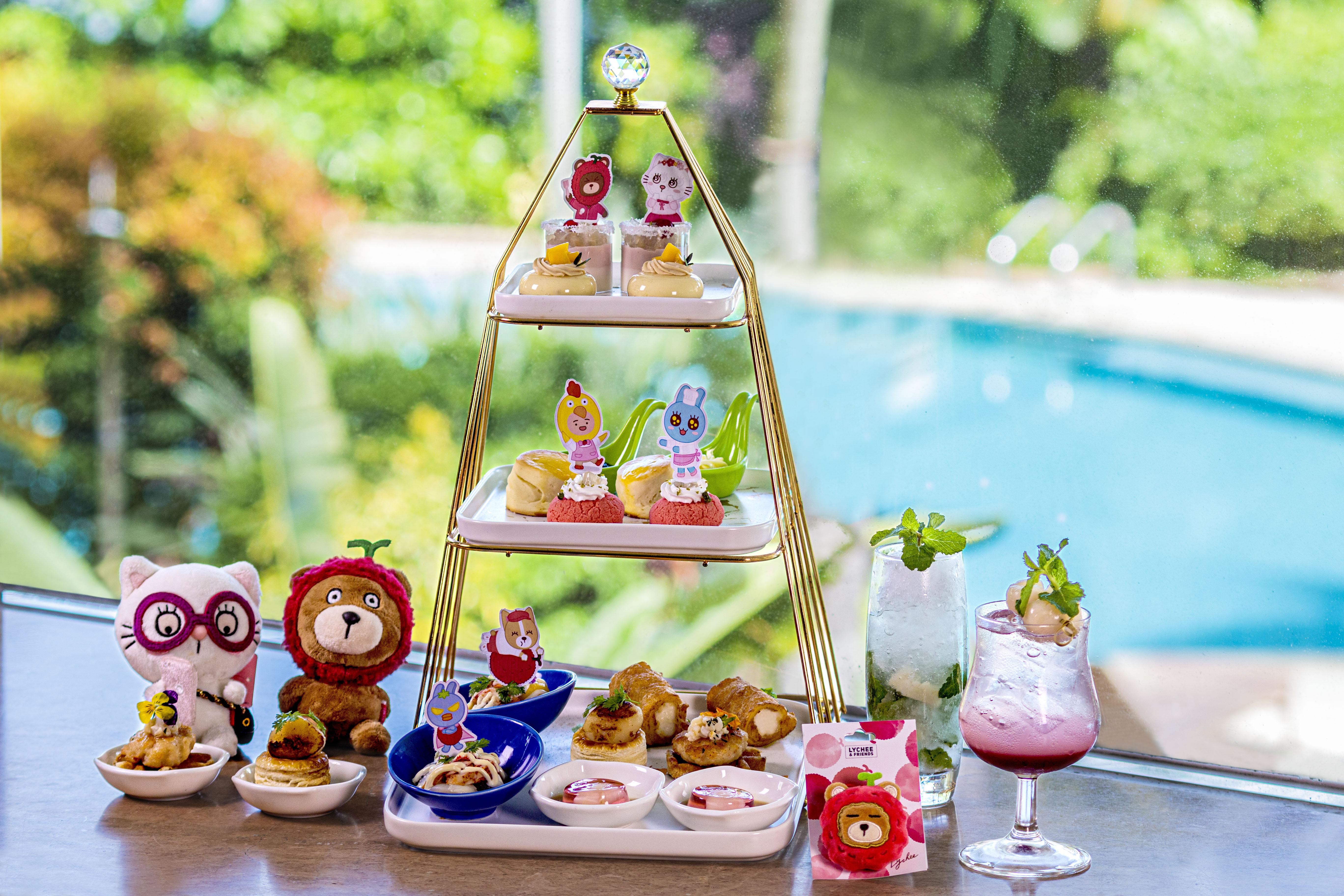 住宿計劃客人可以半價享用LYCHEE & FRIENDS 荔枝韻語下午茶