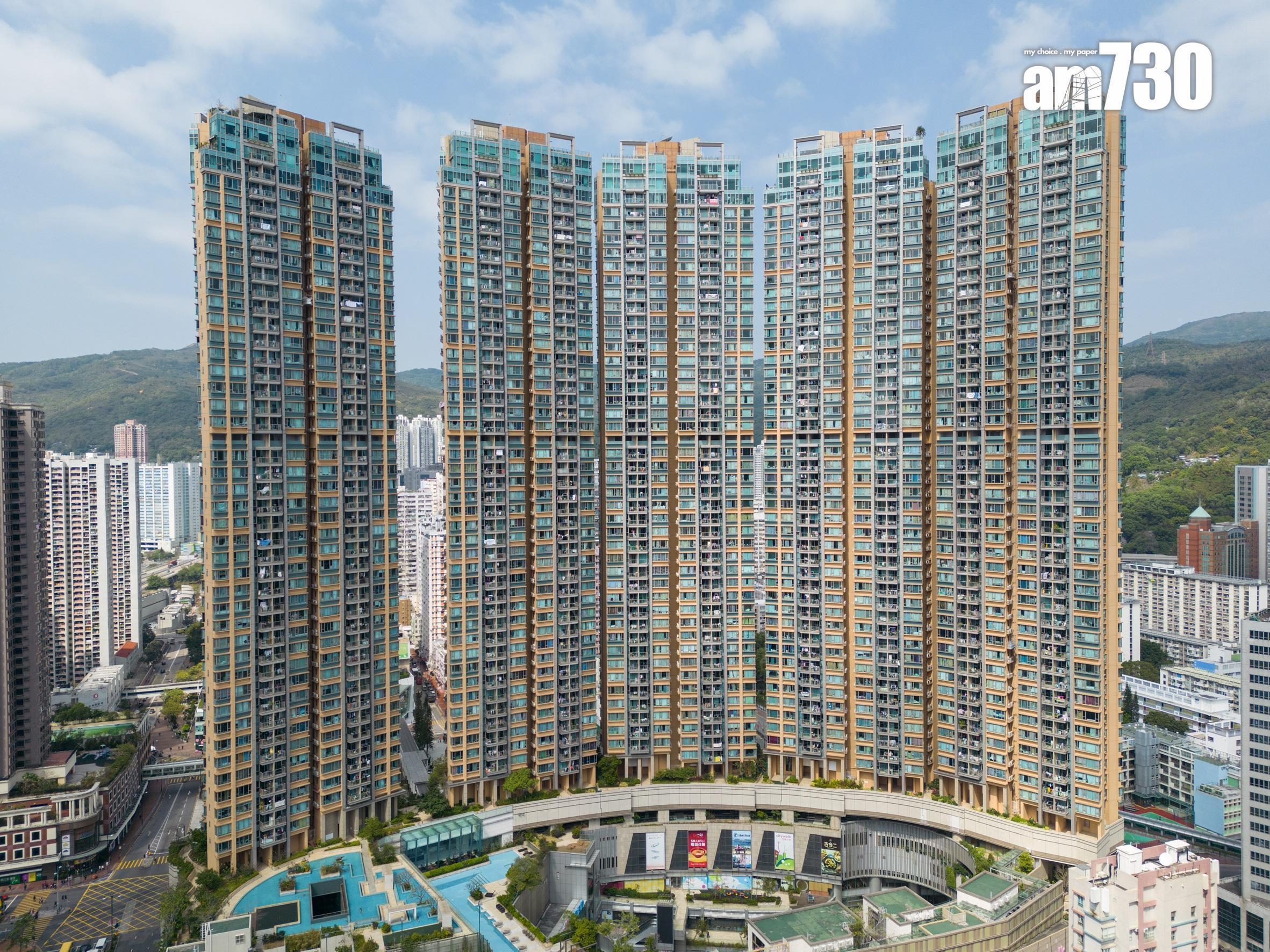 上車客想買港島新盤不果,回流二手市場斥855萬元買荃灣萬景峯東南兩房。