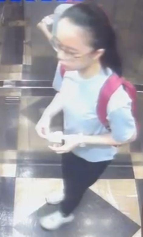 18歲少女郭靄筠失蹤。(警方圖片)
