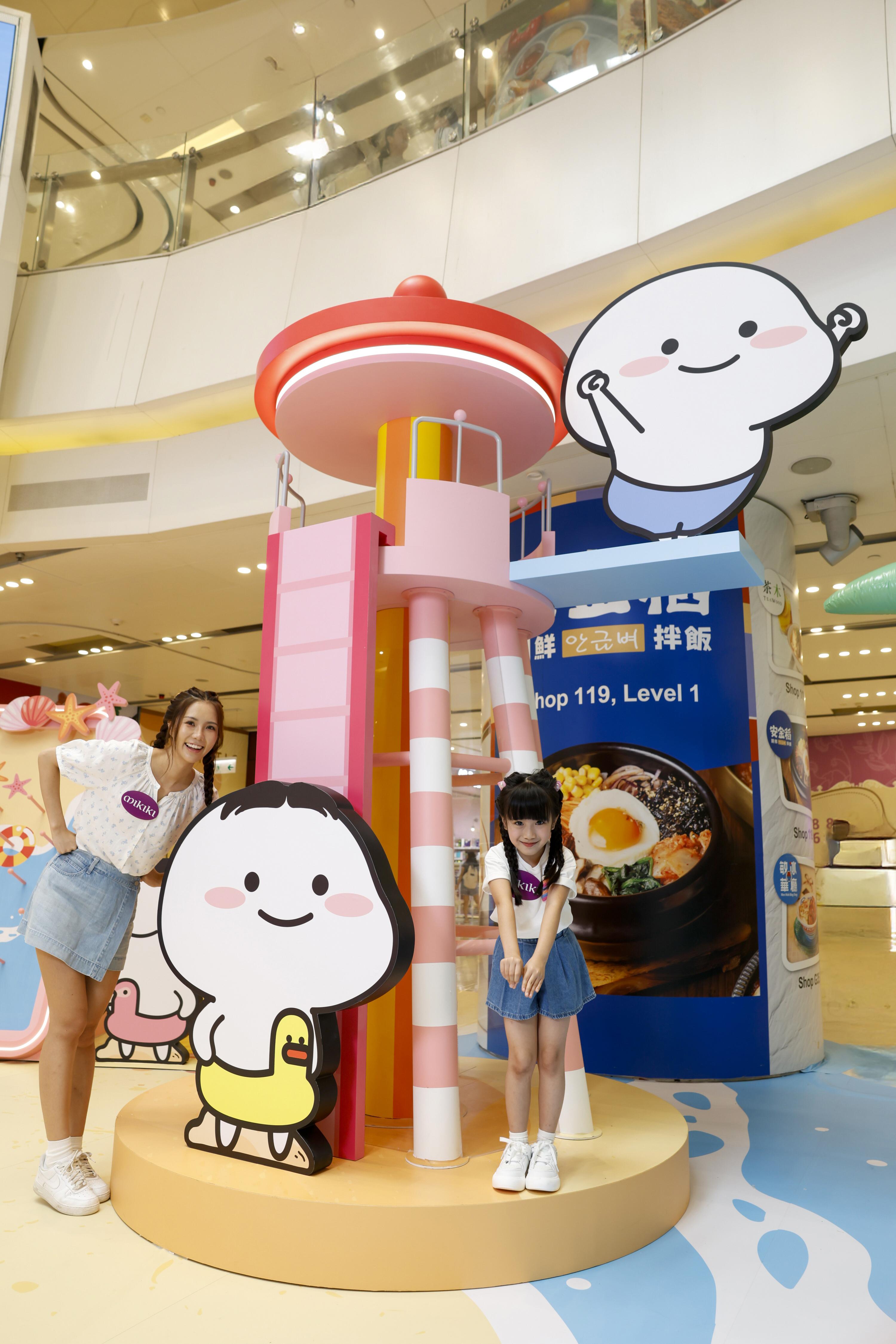 Mikiki 場內多個乖巧寶寶打卡位