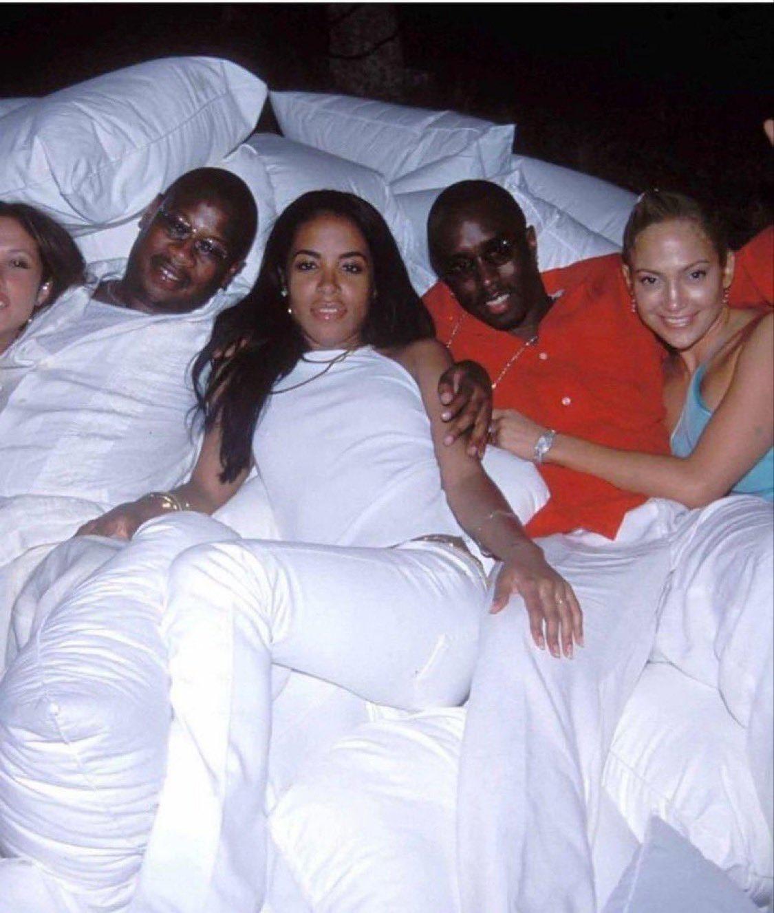 Diddy被指組織「Freak Offs」的私人性派對,Jennifer Lopez及已故R&B小天后Aaliyah(圖中)也曾參與。