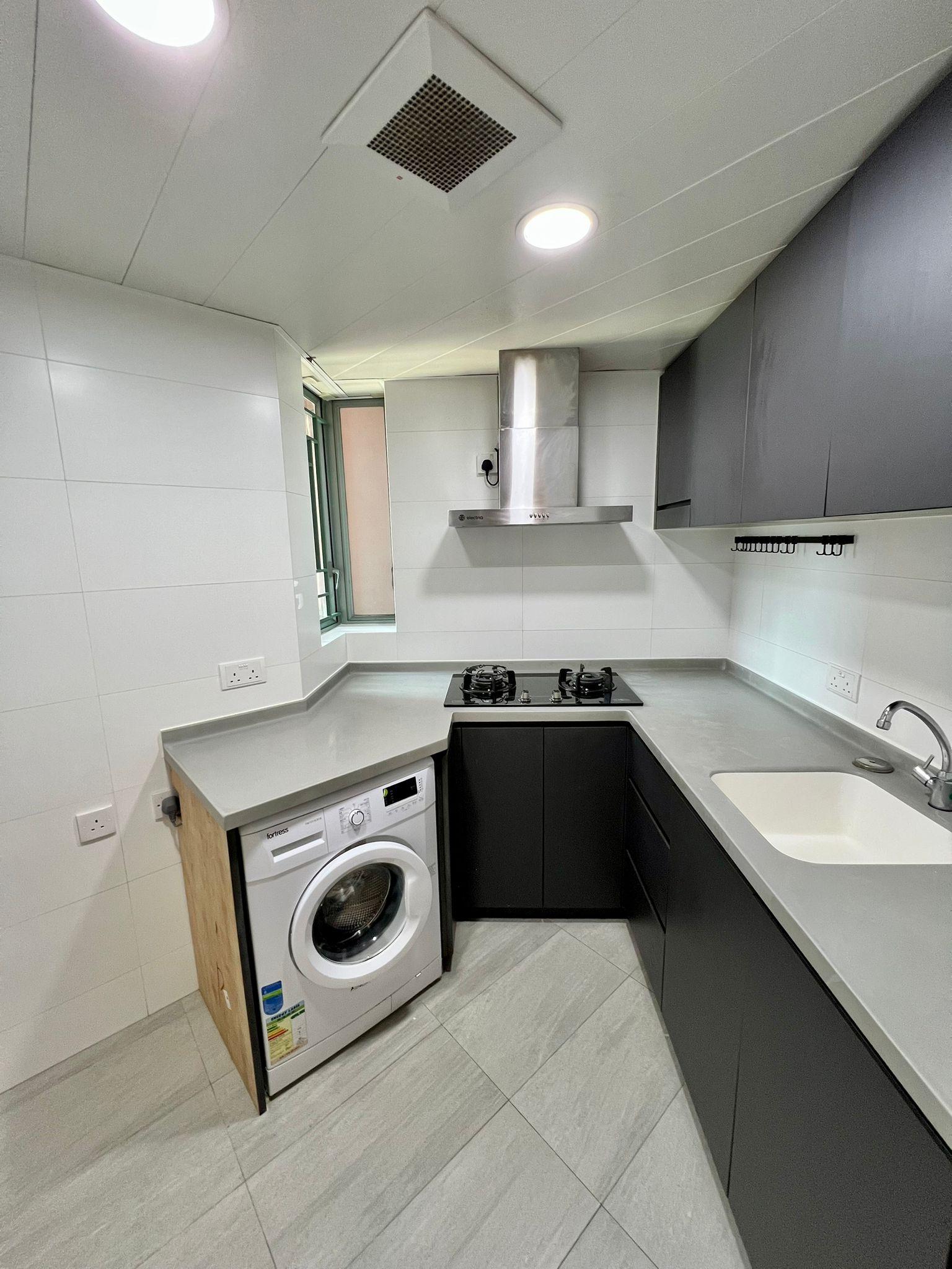 廚房配套新淨企理,面積也大。(代理提供)