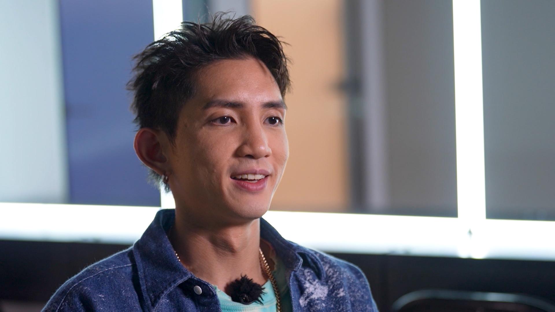 Lokman自言很久沒試過認真free style,絕不能失禮。