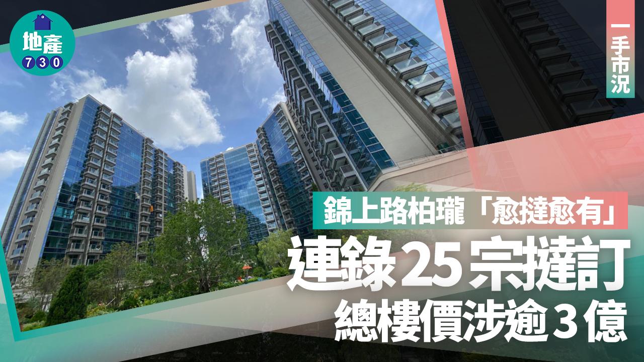 錦上路柏瓏「愈撻愈有」 25宗撻訂涉樓價逾3億|一手市況