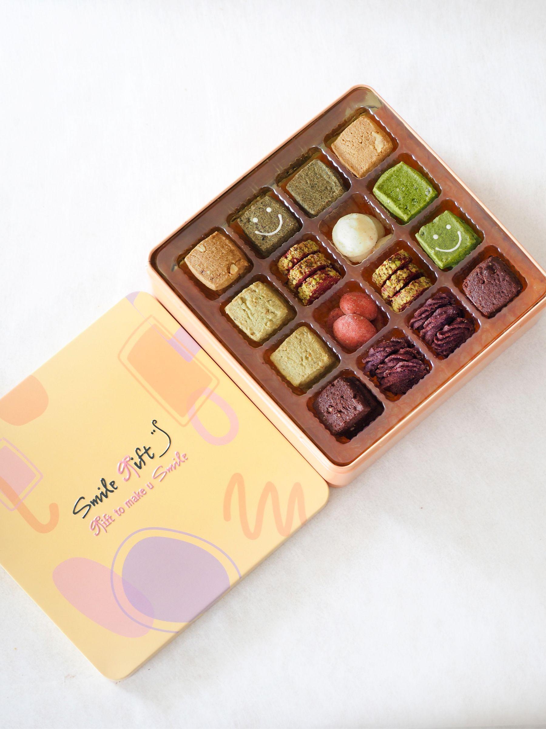 全新9味曲奇禮盒「Smile Treats & Taste Box」$258