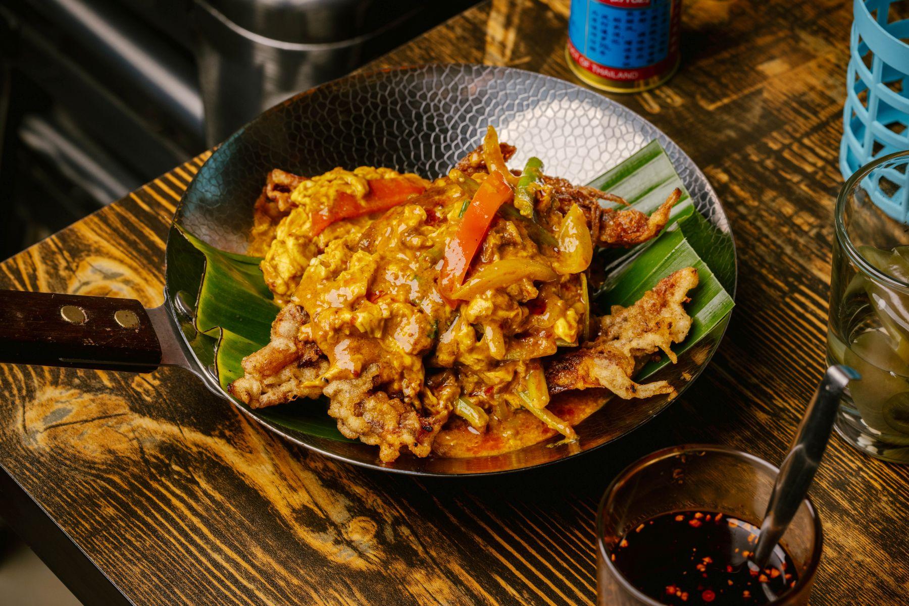 黃咖喱軟殻蟹($168)