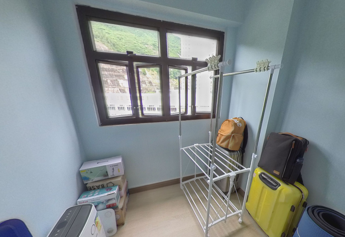 單位為一房間隔,景觀開揚。(代理提供)