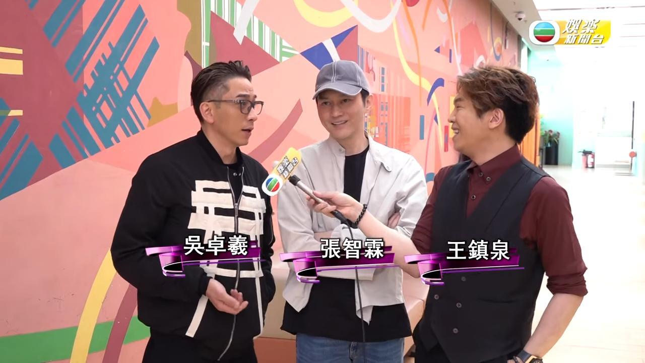 日前一眾有份參與新劇《璀璨之城》的演員現身電視城圍讀劇本,張智霖和吳卓羲接受訪問透露二人相隔12年再合作拍劇,而對上一套合作的劇集則是《衝上雲霄2》。