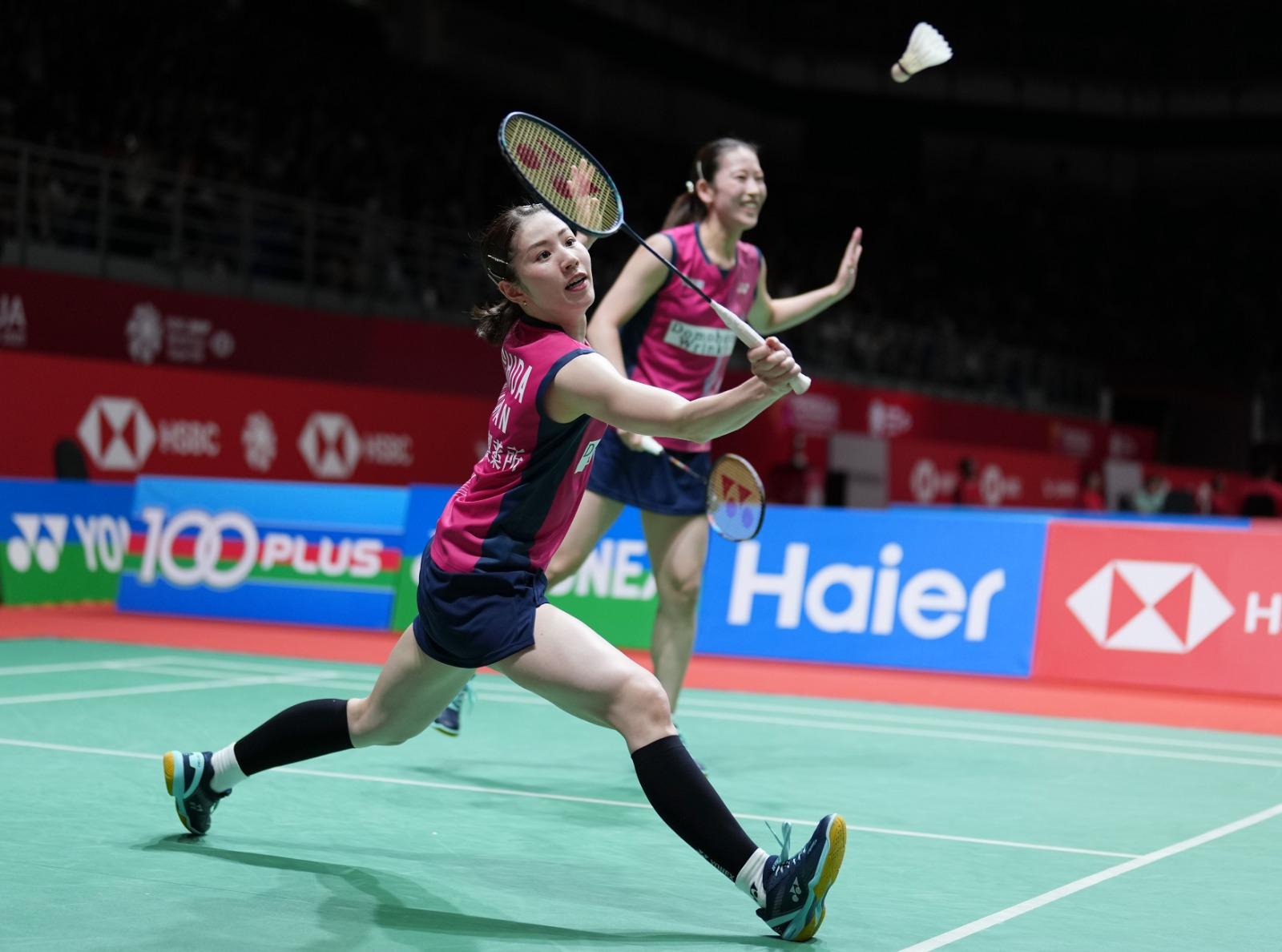 志田千陽與松山奈未各自在IG出千字文向對方道謝。