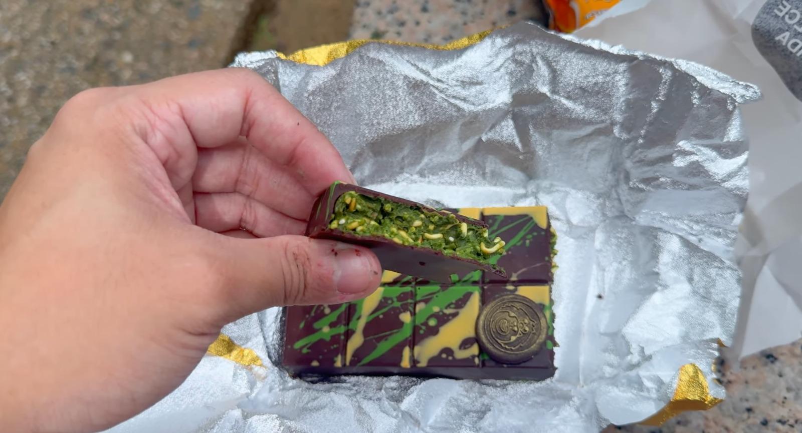 大陳鬧爆媽咪麵朱古力。