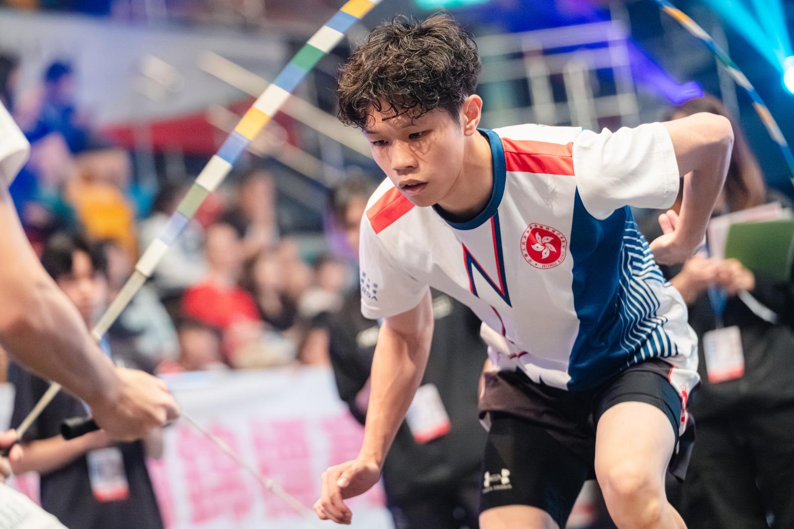 交互繩四人速度跳接力混合組劉盼晞