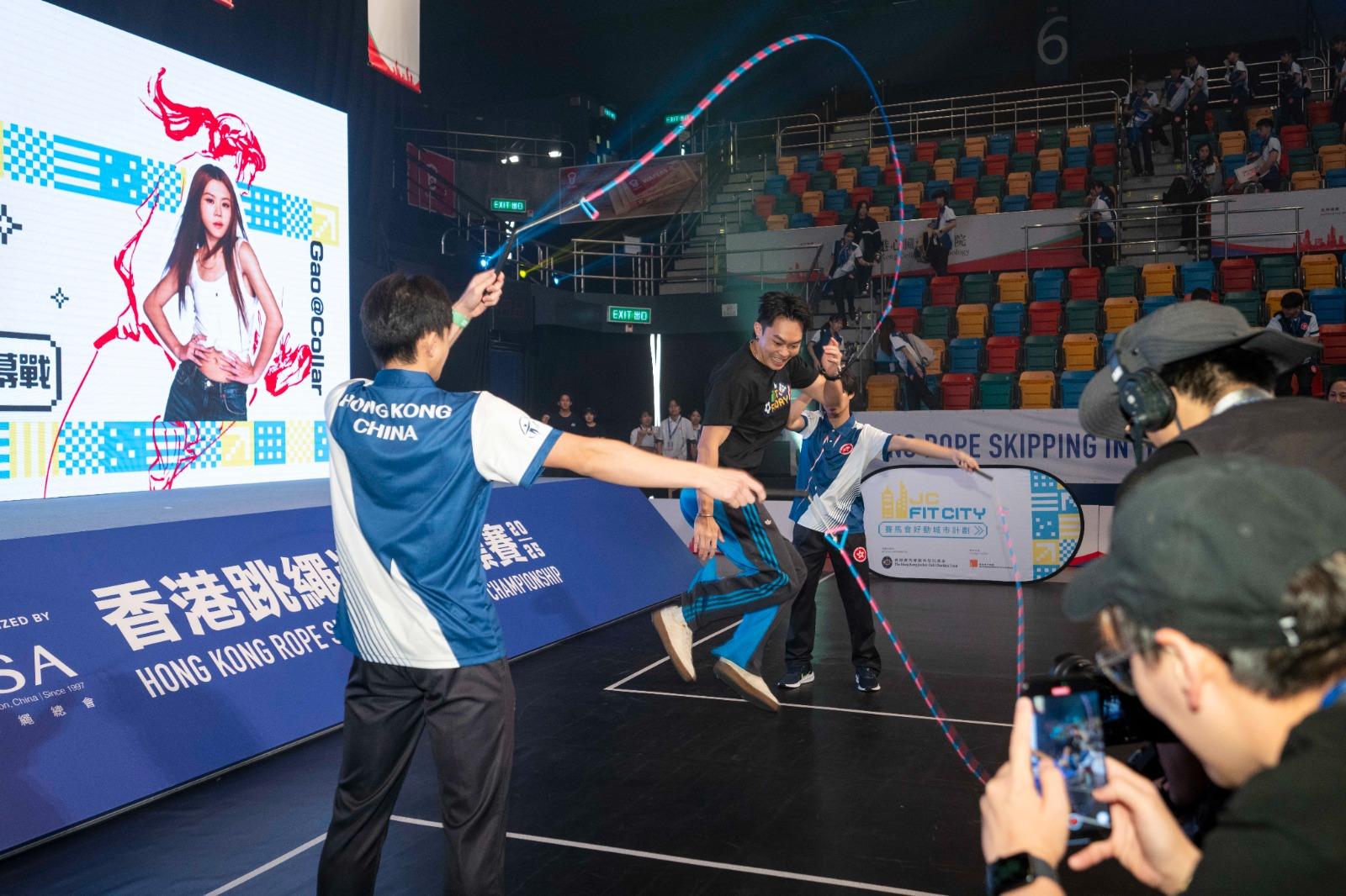 胡子彤常做運動例如跑步或健身。