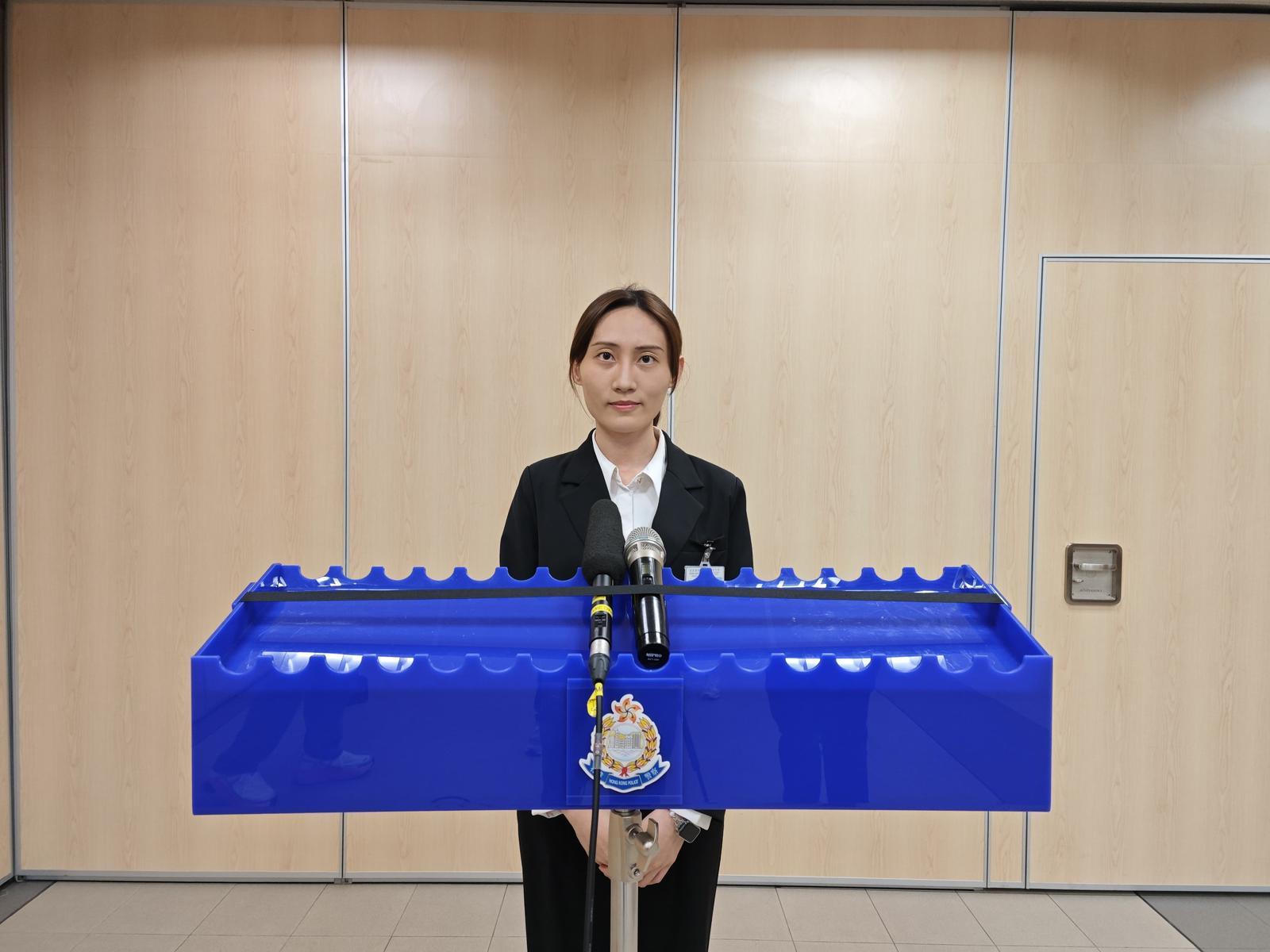 黃大仙警區重案組督察陳幸梓