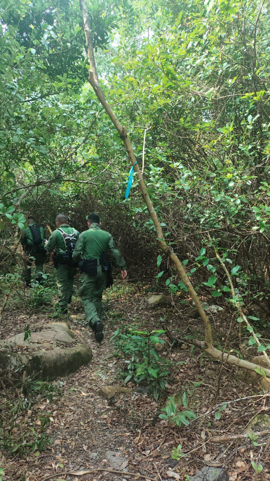 紀律部隊採無人機結合定位系統 17小時深山救回七旬翁 搜救員:技術徹底改變山野救援 (警方提供)
