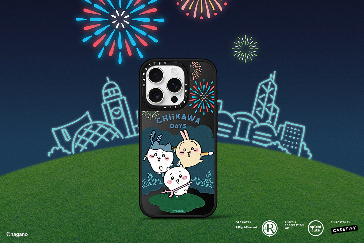 Chiikawa x CASETiFY獨家發售特別款式手機殼。