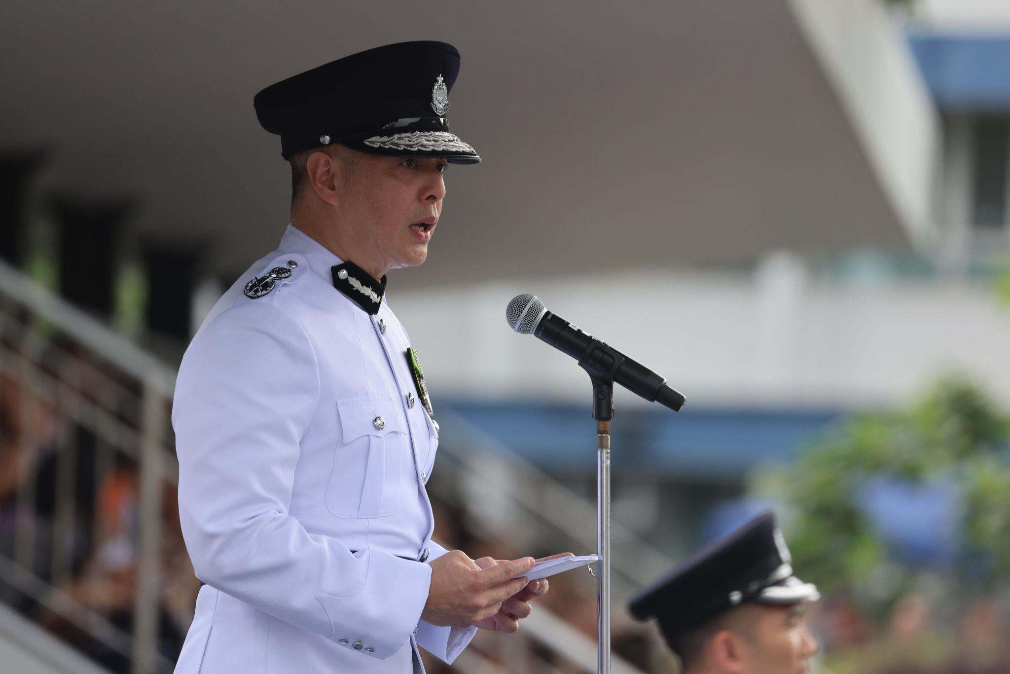 警察學院結業會操今早舉行