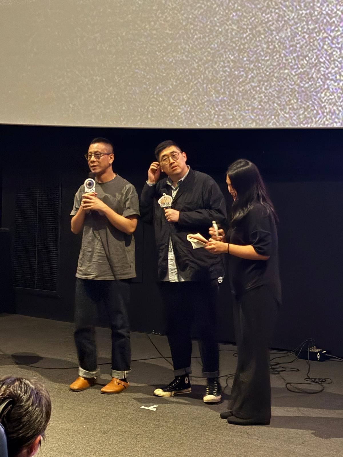 朱栢康日前與《破.地獄》導演陳茂賢二人行亮相韓國「富川電影節」。