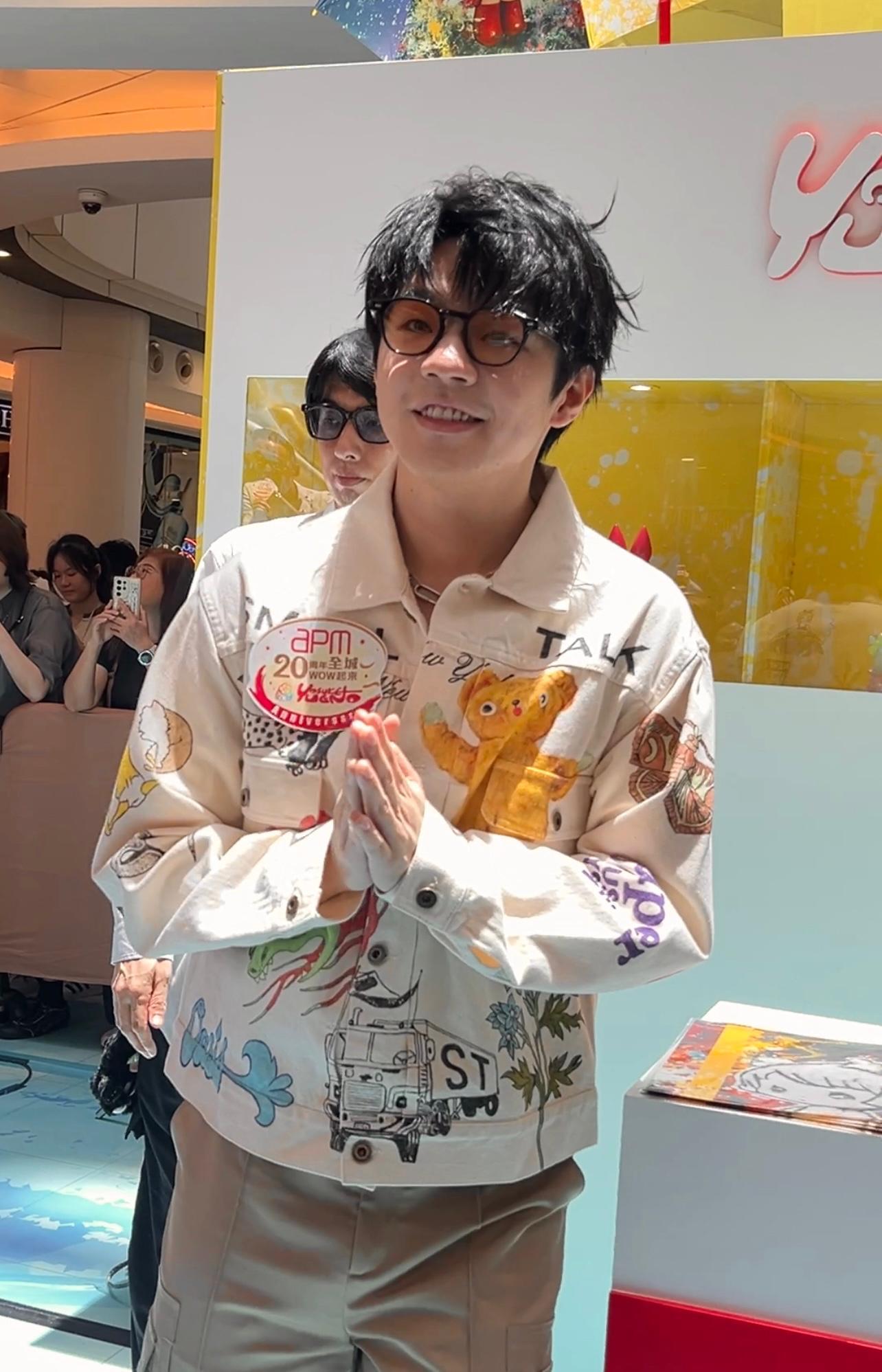 陳卓賢Ian指花姐以前也曾講過「我最喜愛」言論,目的是鞭策他們不斷進步。(娛樂組攝)