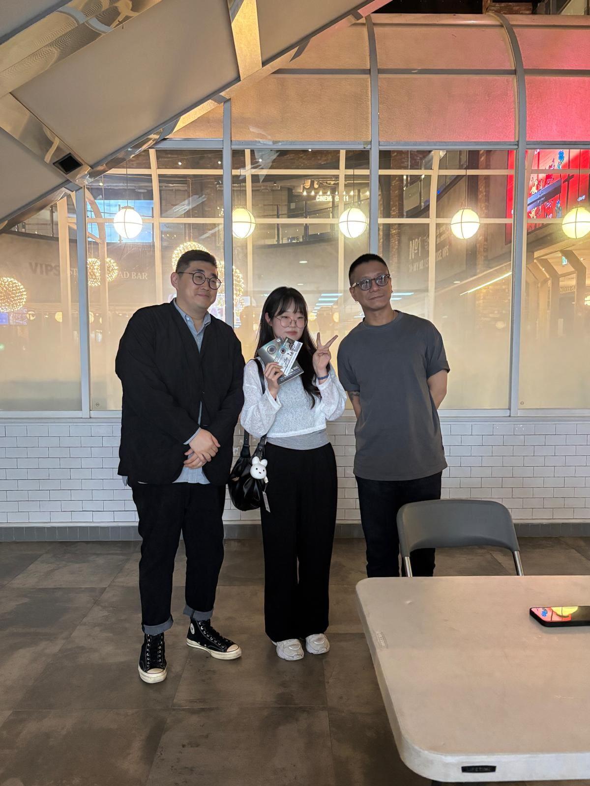 朱栢康日前與《破.地獄》導演陳茂賢二人行亮相韓國「富川電影節」。