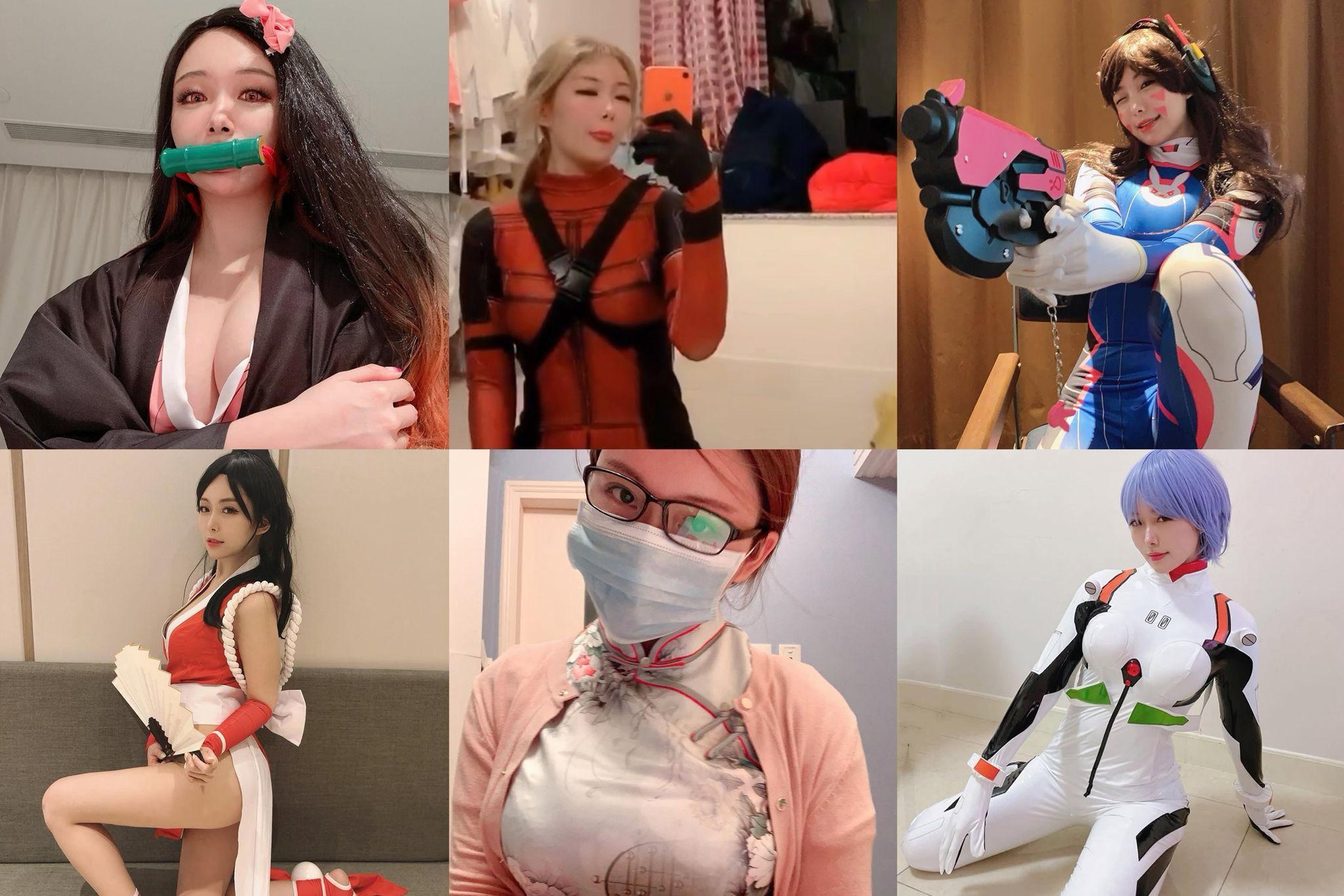 素海霖雖然又被haters攻擊,但未有影響其心情分享多年來的cosplay照。