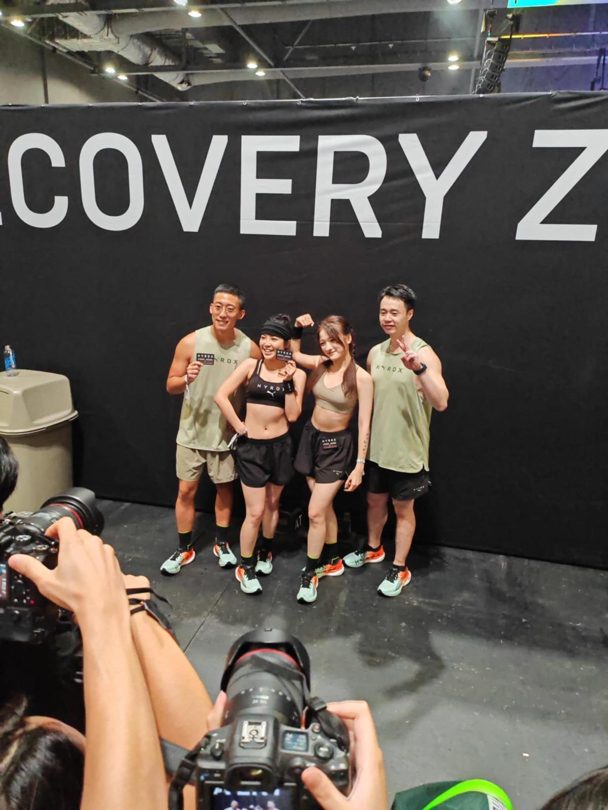 Lolly Talk成員MeiMei與Ah Yo變大隻妹參加HYROX。