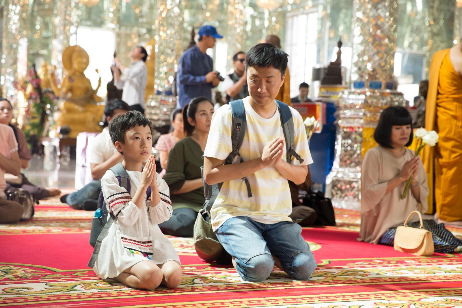 鄭中基因演《阿龍》,令他與戲中女兒傅舜盈建立出深厚感情。