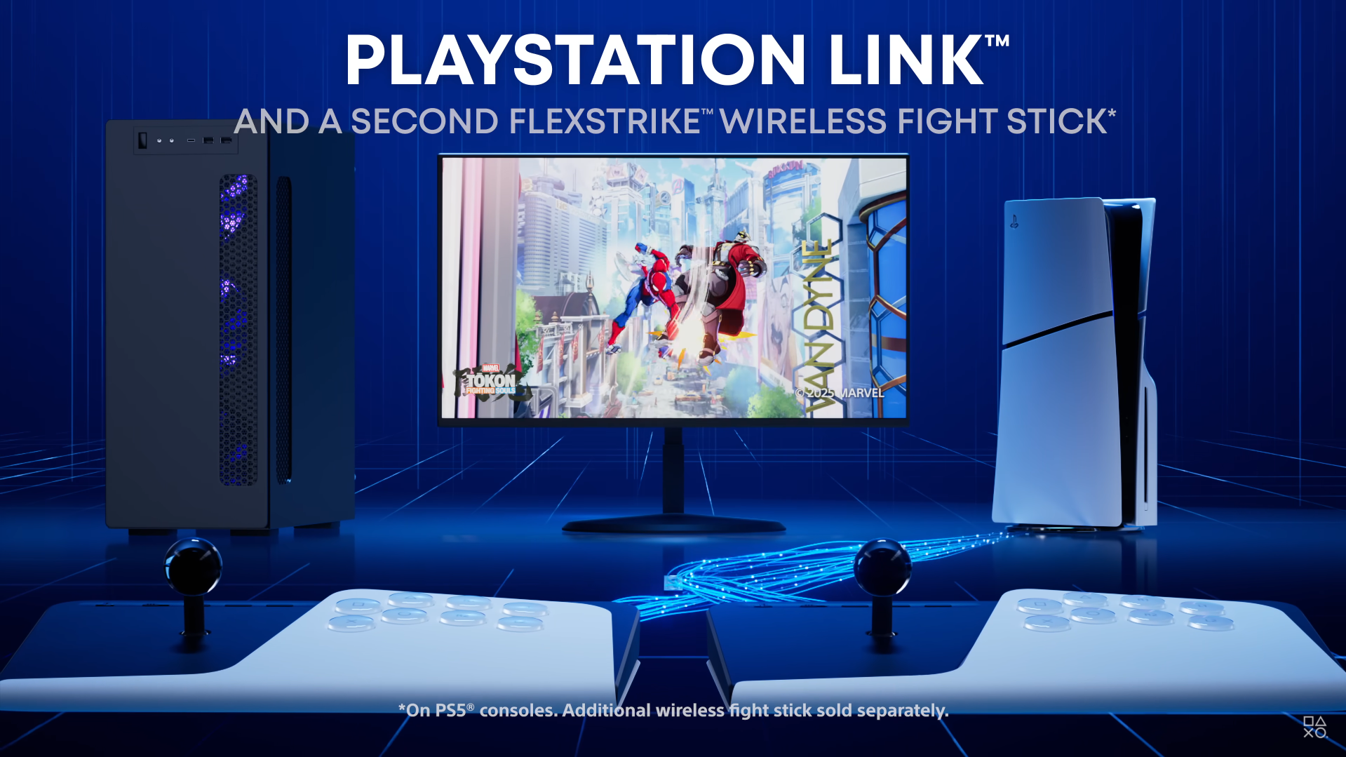 PS5可以連接兩支FlexStrike。