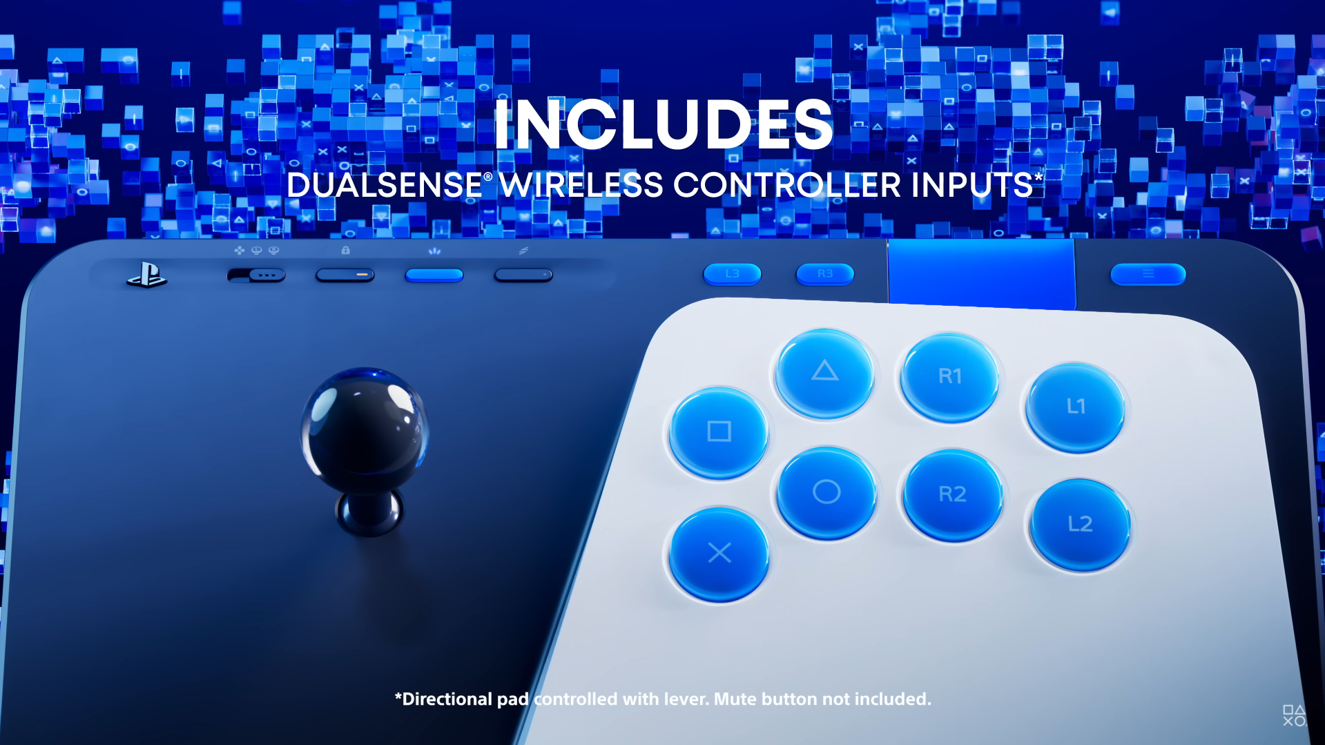 FlexStrike有DualSense控制器的輸入配置及觸碰板。