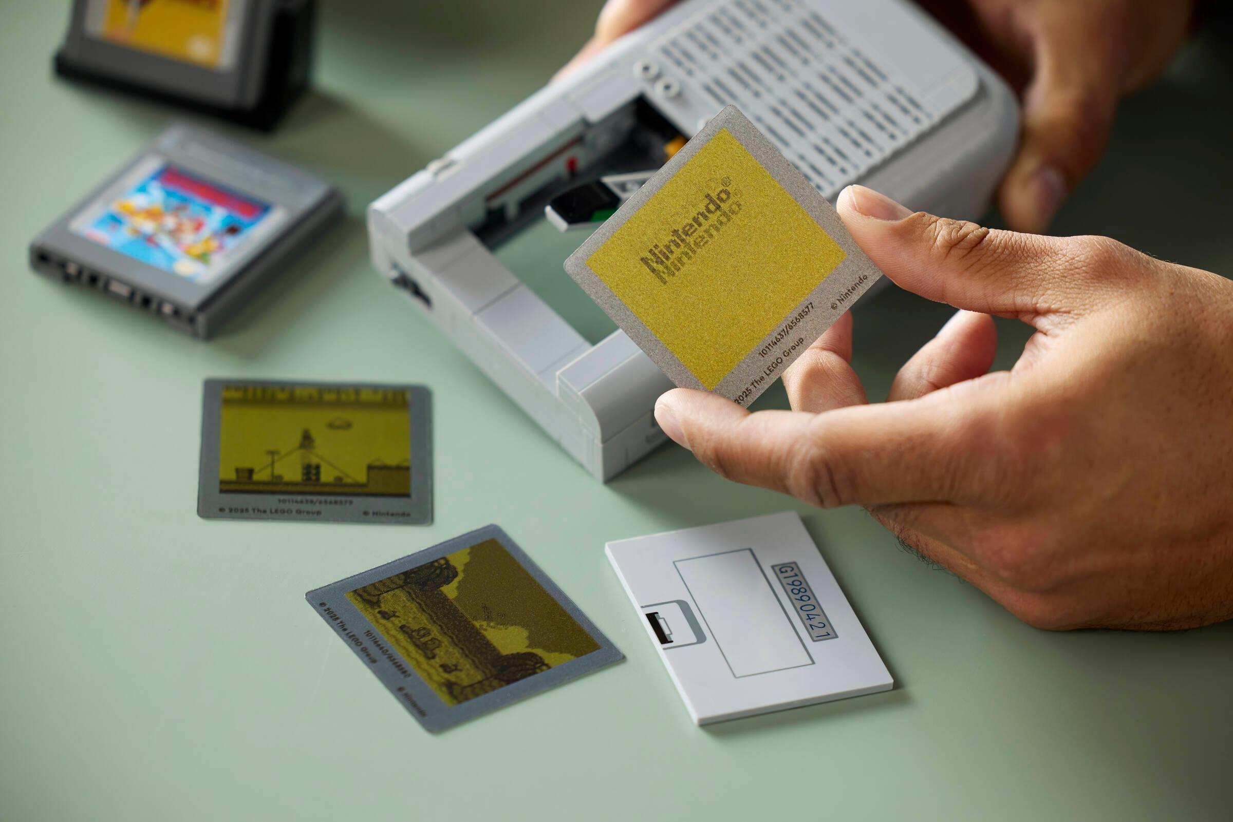 LEGO Game Boy屏幕畫面可以更換。