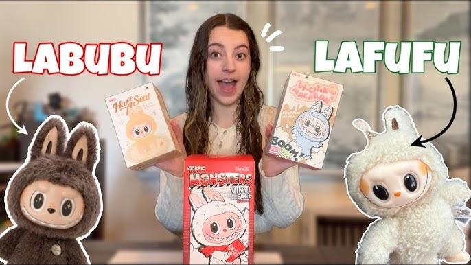 泡泡瑪特「LABUBU」在全球掀氣熱潮,由於持續供不應求,盜版公仔開始充斥市面,甚至取名「LAFUFU」。(YouTube截圖)