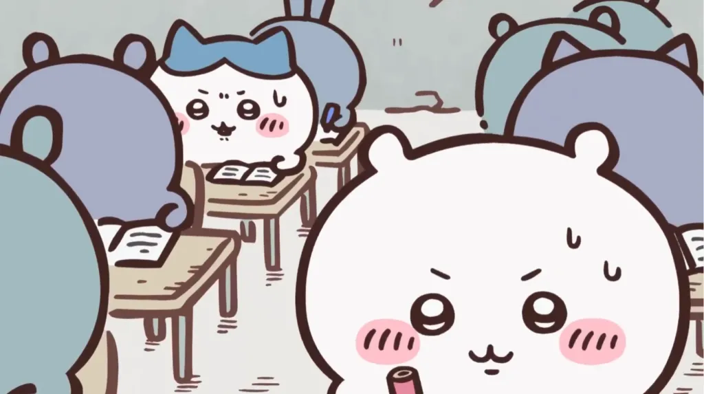 chiikawa與小八早於2020年一同考取除草證,可惜只有小八合格。