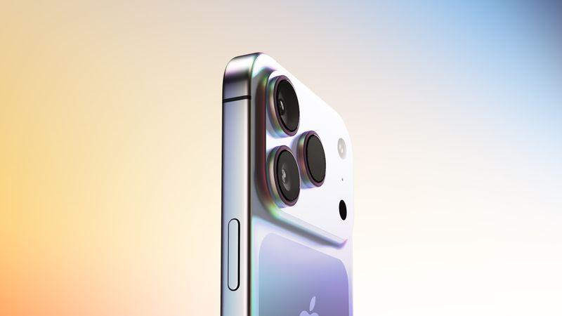 傳聞中iPhone 17 Pro將有白色或透明色。(圖片來源:MacRumors)