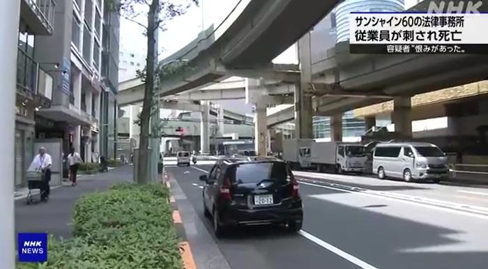 案發大廈附近街道。(互聯網)