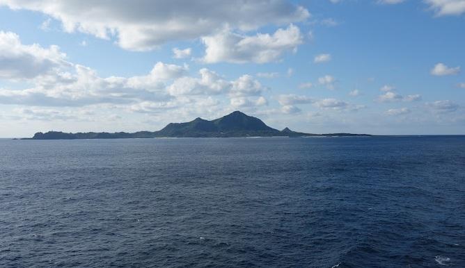 鹿兒島縣吐噶喇列島近海近期連環地震,圖為該地區的寶島。(互聯網)