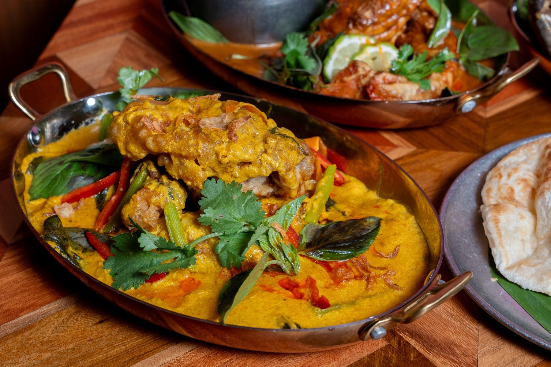 古法咖喱黃金蛋配軟殼蟹$138