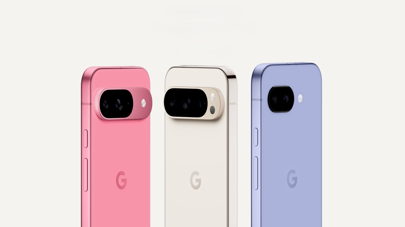 Made by Google產品發布會將發布全新Pixel 10手機,圖中為Pixel 9系列。