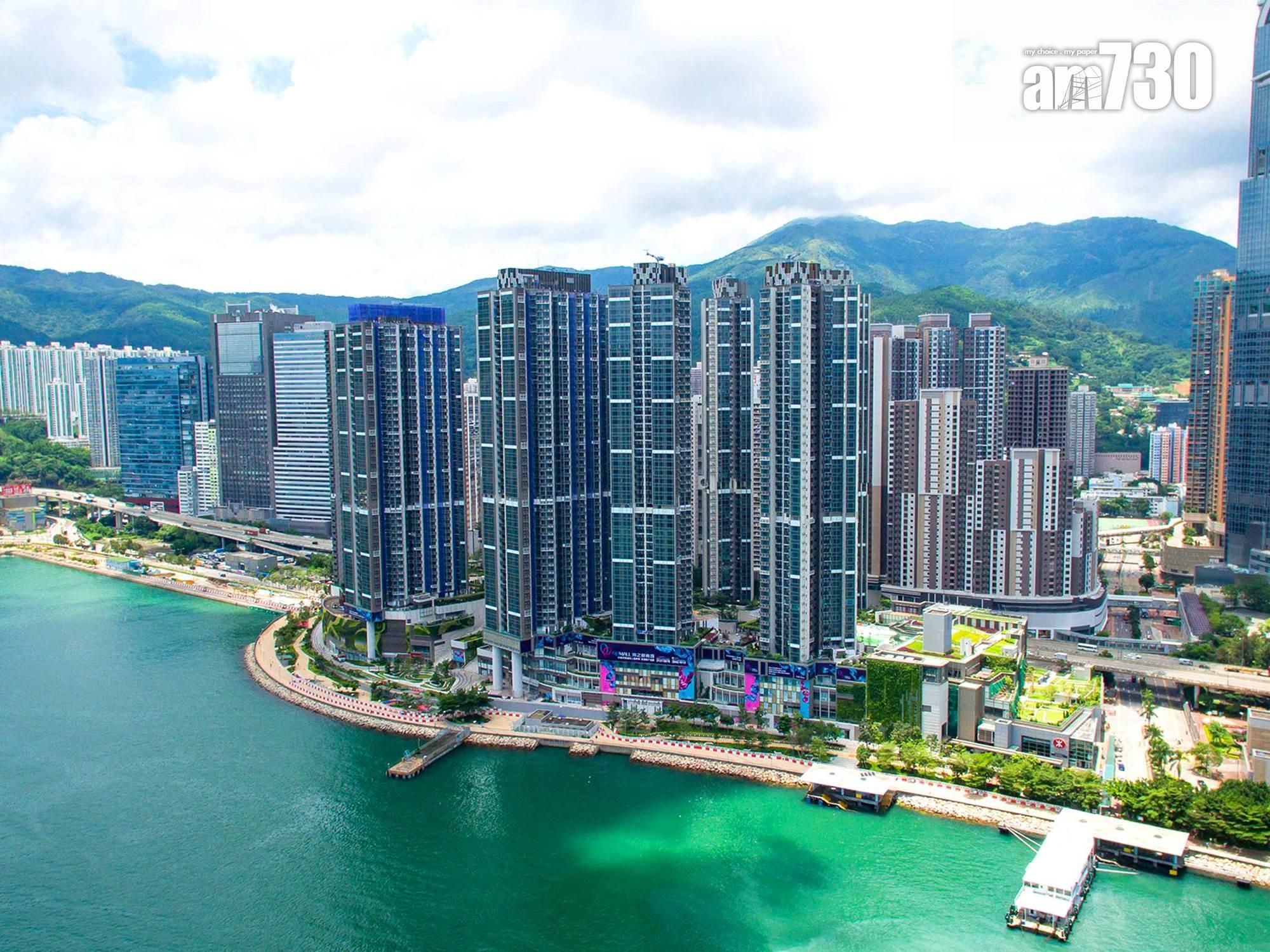 荃灣海之戀‧愛炫美兩房海景戶,獲同屋苑租客以870萬元承接。(資料圖片)