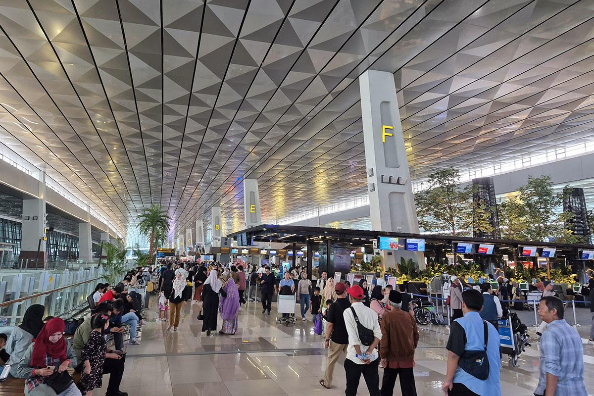 蘇加諾哈達國際機場在一項十大機場排名排第三。(互聯網)