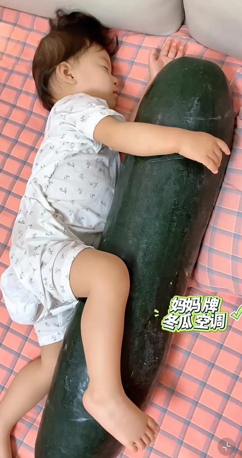 網民稱是「媽媽牌冬瓜空調」。(互聯網)
