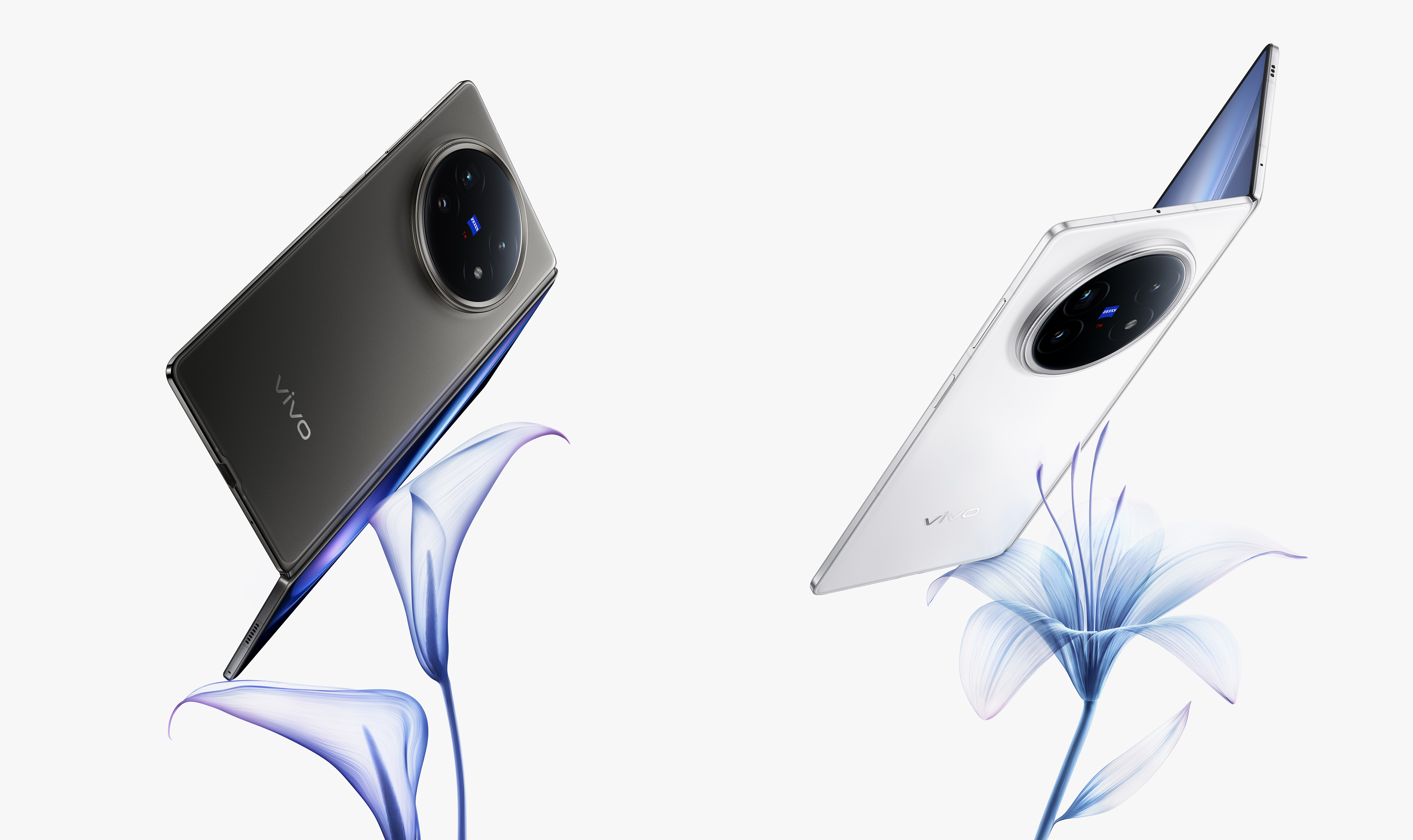 vivo X Fold5有黑白兩色可選,未有國內的青色。